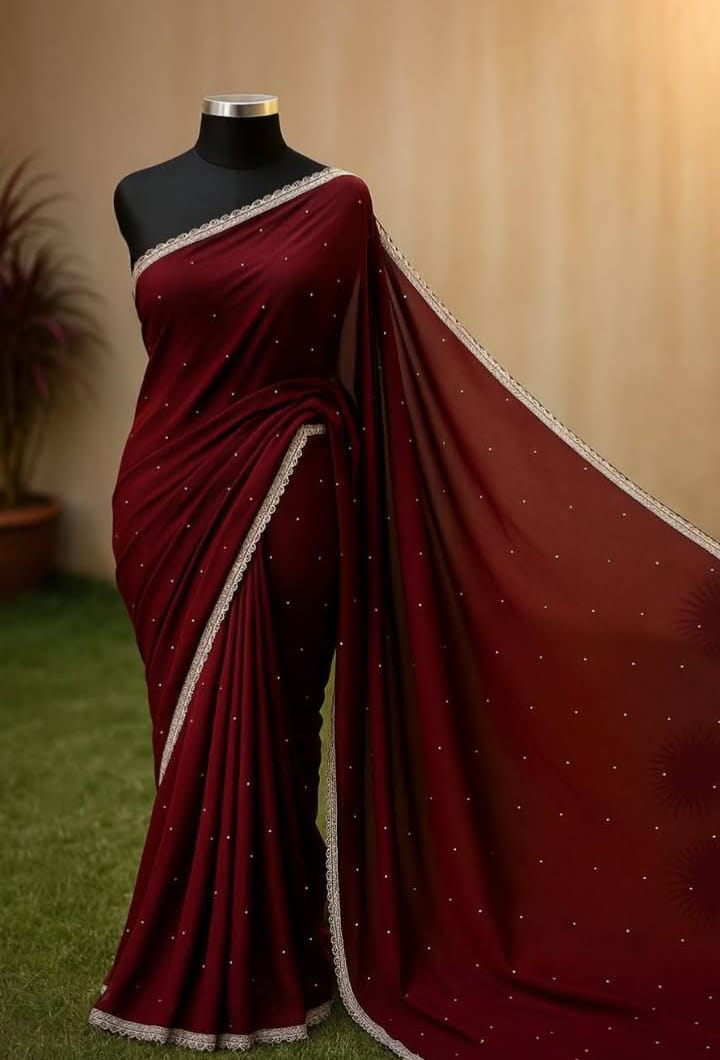 Premium Soft Jhorjet Saree